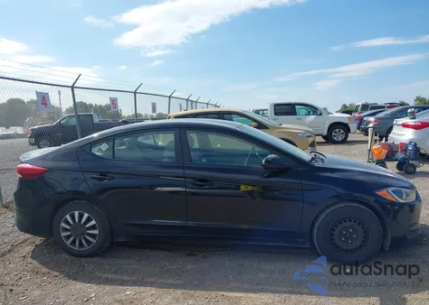 2017 Hyundai Elantra Se из США, поврежденный, VIN KMHD74LF3HU160071